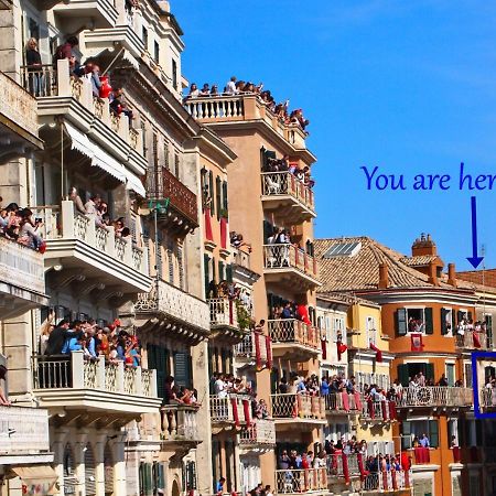 Ideally Situated Corfu Old Town Apartment Exterior foto