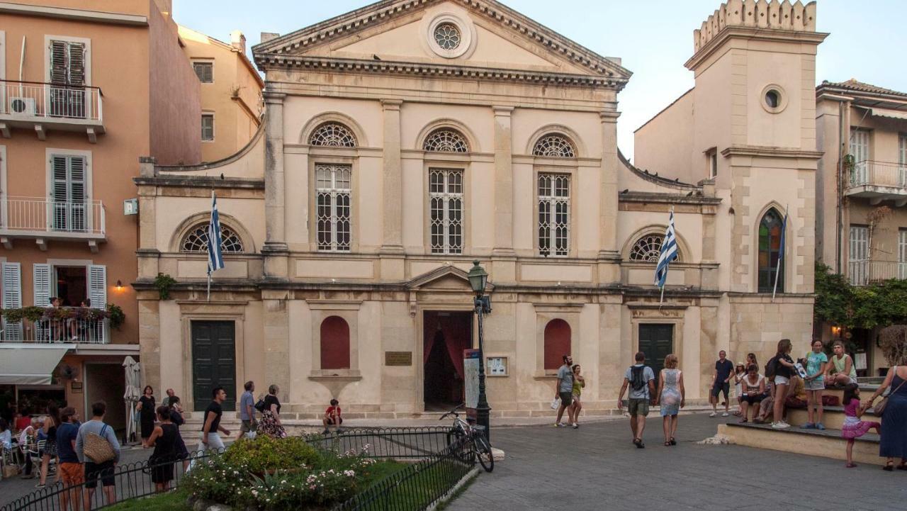Ideally Situated Corfu Old Town Apartment Exterior foto